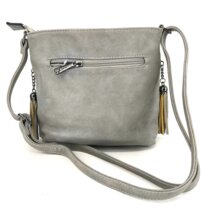 Dámska crossbody kabelka sivá 0032