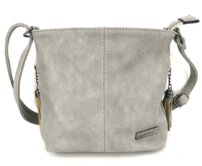 Dámska crossbody kabelka sivá 0032